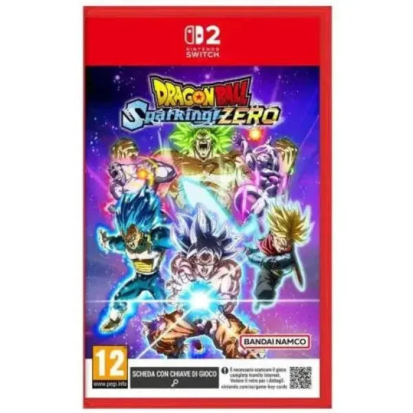 Gioco Dragon Ball Sparking Zero per Nintendo Switch con personaggi iconici in azione