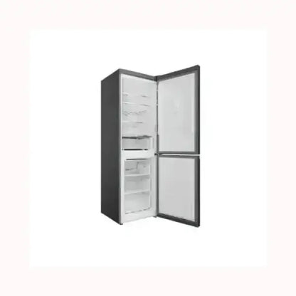 Frigo combinato Hotpoint a doppia porta con scomparti interni per conservazione alimenti