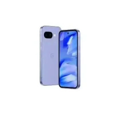 Smartphone Google Pixel 9a in color viola con schermo grande e design elegante