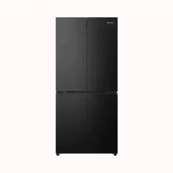 Frigorifero HISENSE nero a quattro porte dal design moderno e capiente per la casa