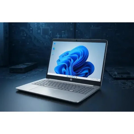 HP Notebook con design elegante e schermo luminoso, ideale per lavoro e studio