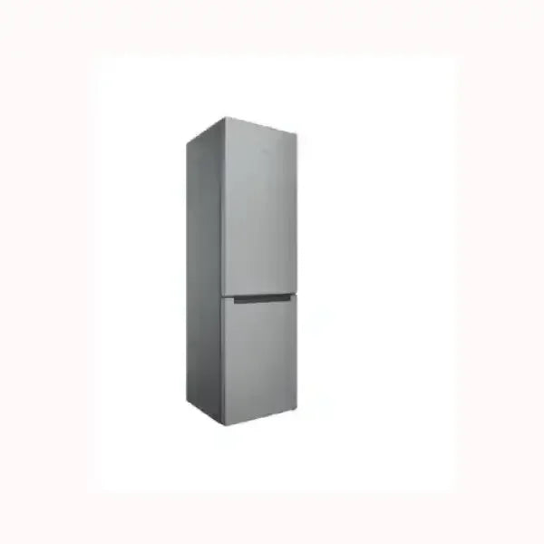 Frigorifero INDESIT a due porte in acciaio inox con design moderno e spazio capiente