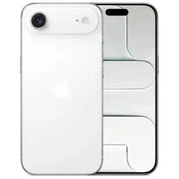 Smartphone Apple iPhone Air con design elegante e doppia fotocamera posteriore in bianco