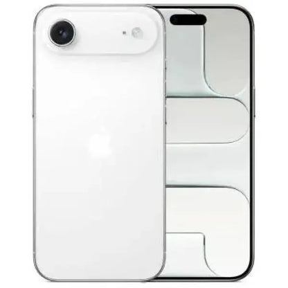 Smartphone Apple iPhone Air con design elegante e doppia fotocamera posteriore in bianco