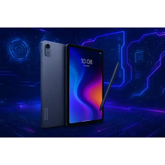 Tablet Lenovo con pennino, schermo luminoso e design elegante per un'esperienza di utilizzo avanzata