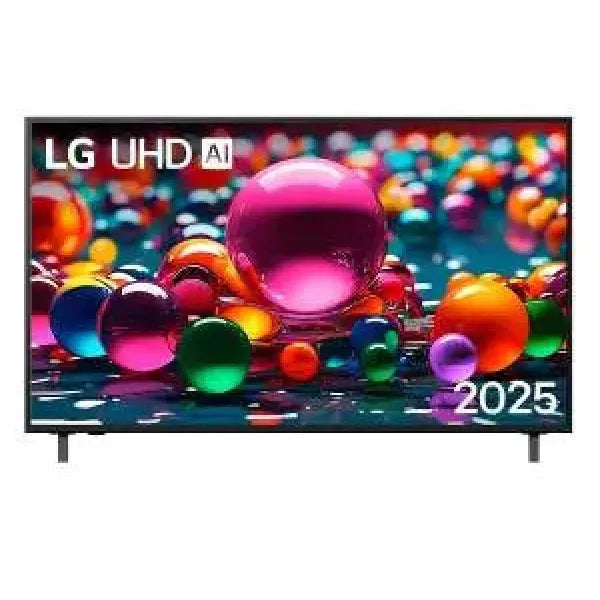 Televisore LG 55 LED UHD AI con colori vivaci e design moderno per un'esperienza visiva straordinaria