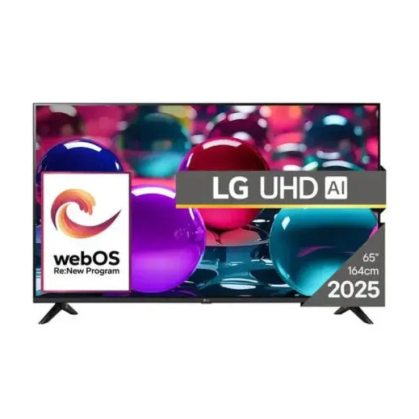 Televisione LG TV 65 pollici 164 cm con tecnologia UHD e sistema operativo webOS