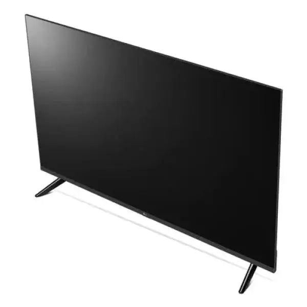 Televisore LG TV con design sottile e supporti eleganti per un'esperienza visiva moderna