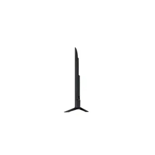Televisione LG TV sottile con design elegante e supporto a treppiede per un facile posizionamento