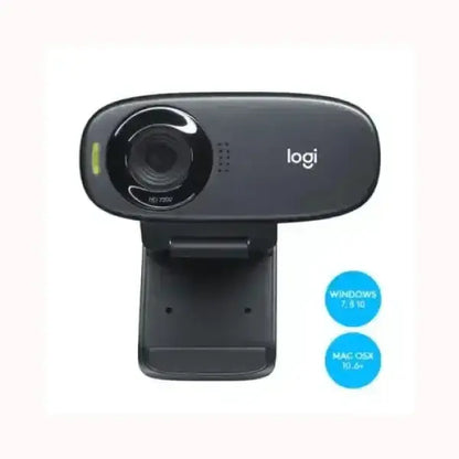 Webcam Logitech HD 720p compatibile con Windows 7 8 10 e Mac OSX 10.6 e superiori