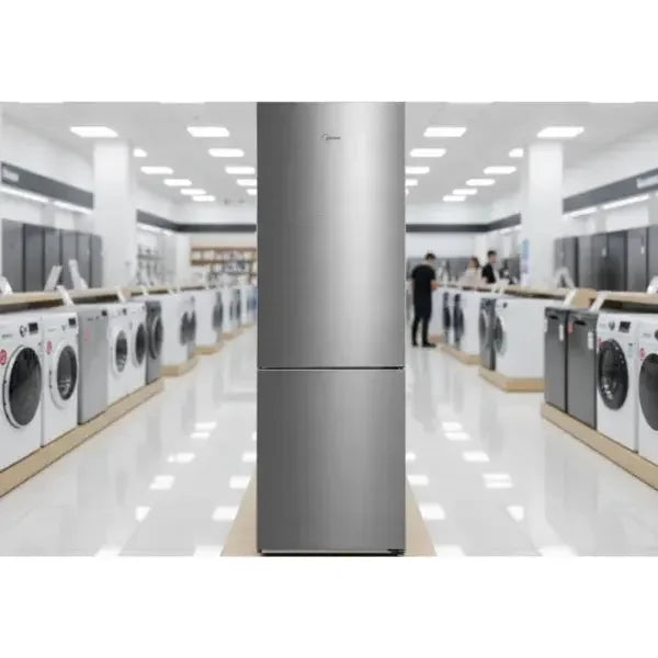 Frigorifero MIDEA frigo combinato in acciaio inox con design elegante per cucine moderne