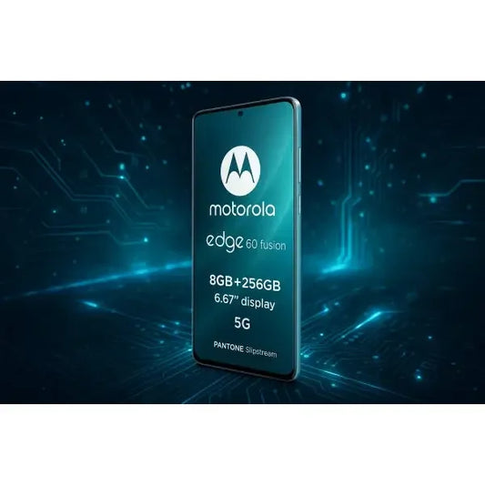 Smartphone Motorola Edge 60 Fusion con 8GB di RAM e 256GB di memoria, display da 6.67 pollici, 5G