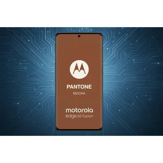 Smartphone Motorola Edge 60 Fusion con display AMOLED e design elegante in colore Mocha