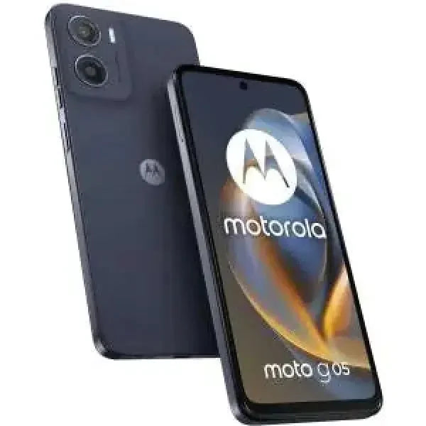 Smartphone Motorola con schermo grande e design elegante, visibile da diverse angolazioni
