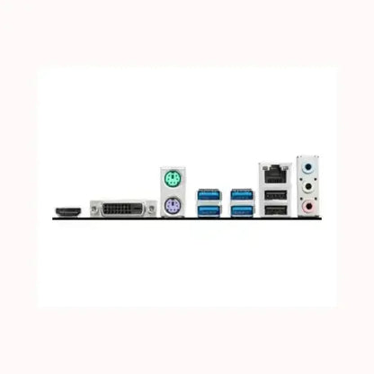 Pannello posteriore con porte USB e audio della scheda madre MSI