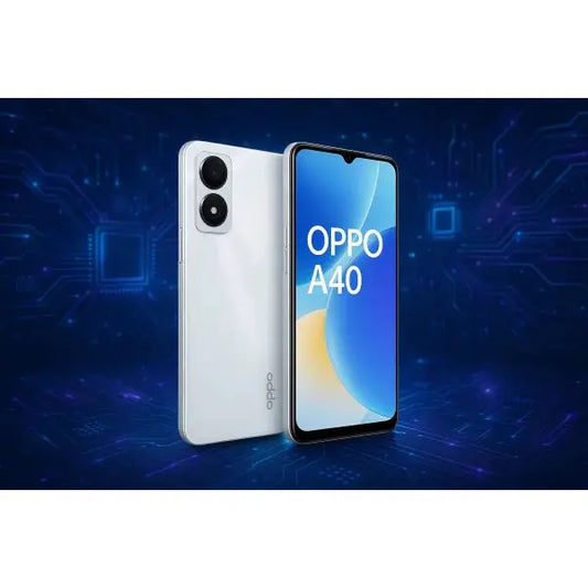Smartphone OPPO A40 con design elegante e display vivace, ideale per l'uso quotidiano