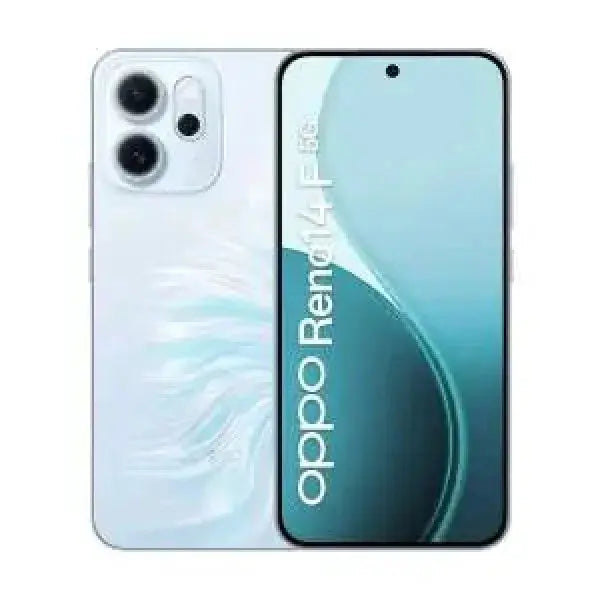 Smartphone OPPO Reno14 F18 con display full HD e fotocamera duale per immagini di alta qualità