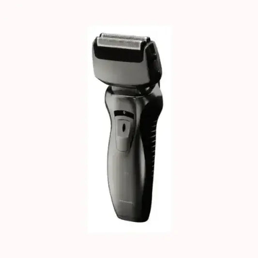 Rasoio elettrico Panasonic nero con design ergonomico per una rasatura precisa e confortevole