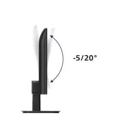 Philips Monitor con inclinazione regolabile da -5 a 20 gradi per un comfort visivo ottimale