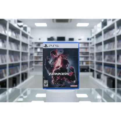 Copertina del videogioco Tekken 8 per PS5 con grafica avvincente e dettagli di alta qualità