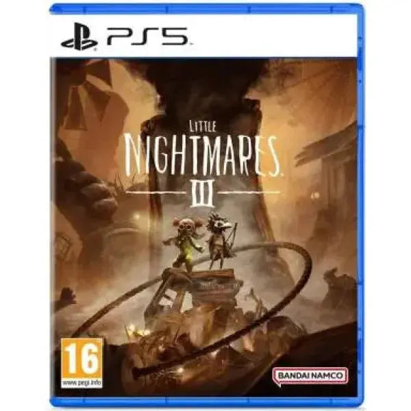 Gioco Little Nightmares III per PS5, edizione Bandai Namco con copertina avvincente