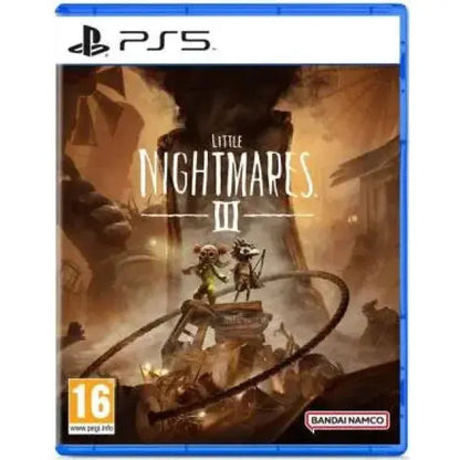 Gioco Little Nightmares III per PS5, edizione Bandai Namco con copertina avvincente
