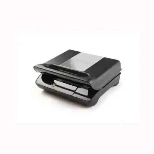 Bistecchiera PRINCESS nera compatta con design moderno e maniglia ergonomica