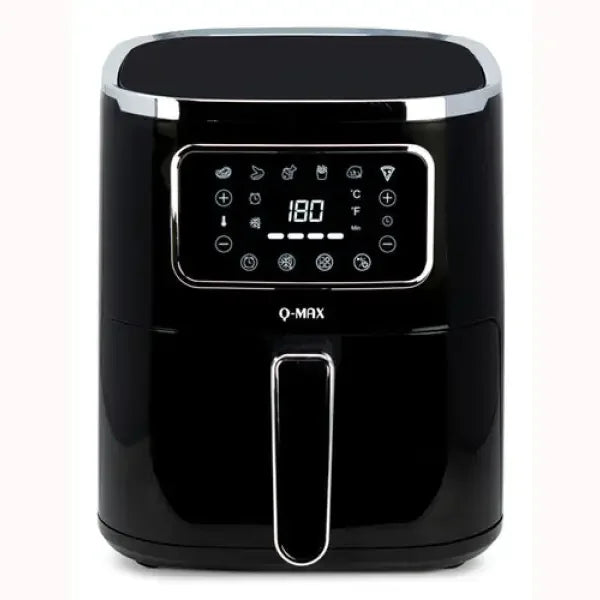 Friggitrice ad aria JOCCA nera con pannello digitale e controllo temperatura per cucina sana