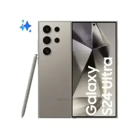 Samsung Galaxy S24 Ultra Smartphone AI, Display 6.8'' QHD+ Dynamic AMOLED 2X, Fotocamera 200MP, RAM 12GB, 512GB, 5.000 mAh, Titanium Gray Smartphone