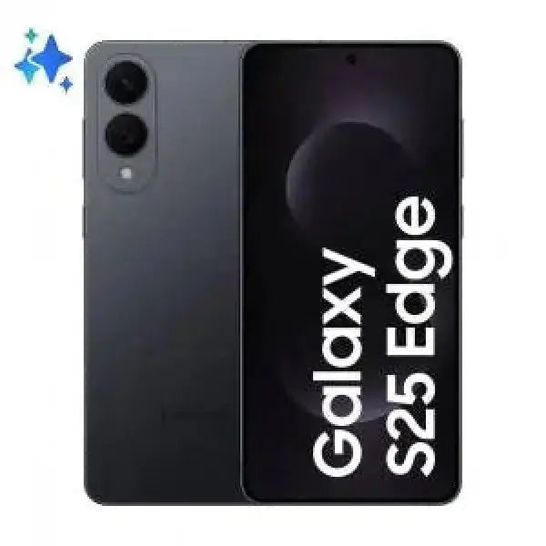 Smartphone Samsung Galaxy S25 Edge con design elegante e fotocamera doppia