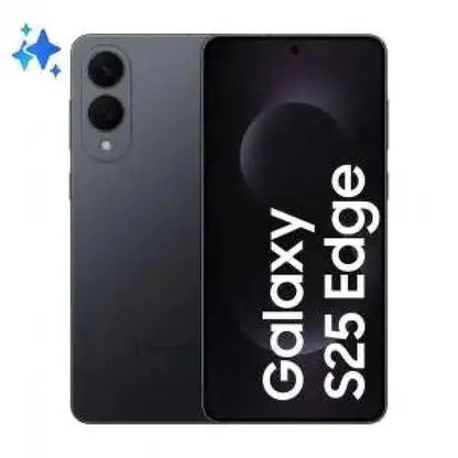 Smartphone Samsung Galaxy S25 Edge con design elegante e fotocamera doppia