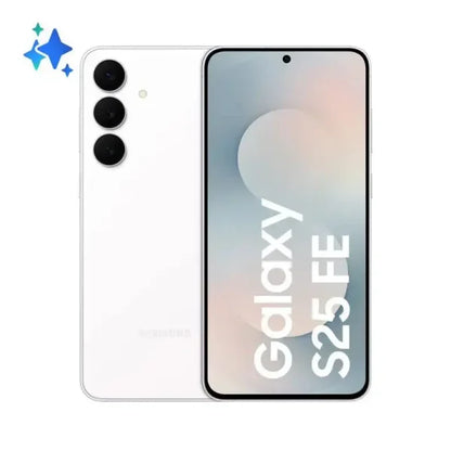 Smartphone Samsung Galaxy S25 FE con design elegante e fotocamera tripla per immagini di alta qualità