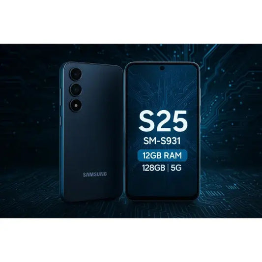 Smartphone Samsung S25 SM-S931 con 12GB di RAM e 128GB, supporto 5G, design elegante