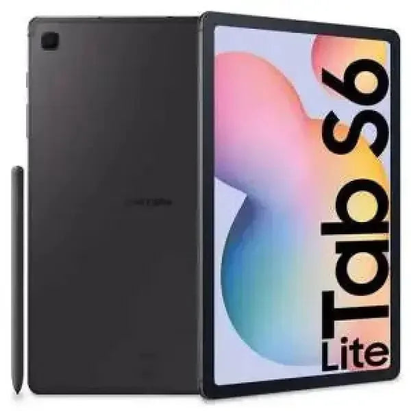 Tablet Samsung SM-P610 Tab S6 Lite in nero con stilo incluso per un'esperienza di scrittura fluida