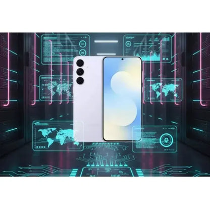 Smartphone Samsung SM-S731 in bianco con display touchscreen e design moderno