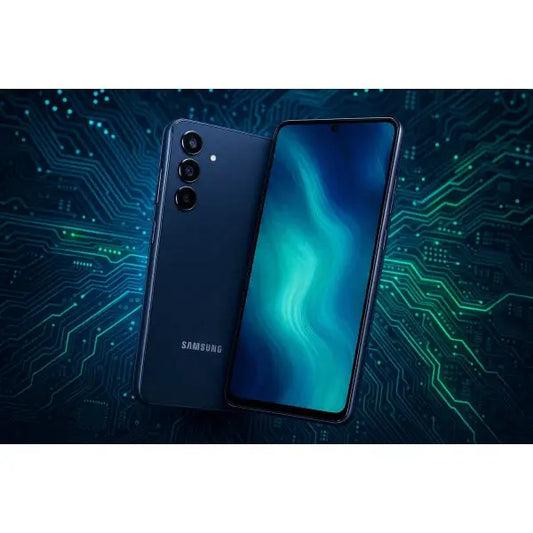 Smartphone Samsung con display grande e design elegante, ideale per ogni uso quotidiano