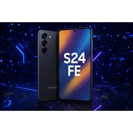 Smartphone Samsung S24 FE con schermo vivace e design elegante per un'esperienza tecnologica avanzata