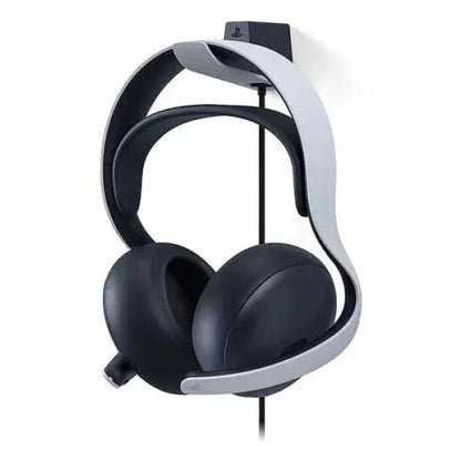 Cuffie Wireless Sony in nero montate su supporto con design ergonomico per un'esperienza audio premium