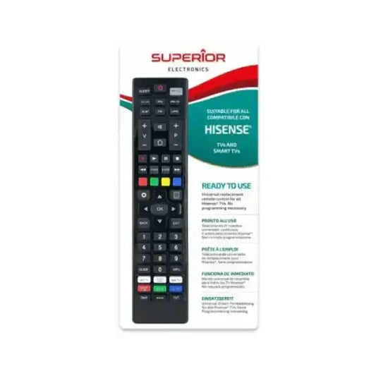Superior Telecomando Universale Hisense funzioni Smart TV SM Accessori TV
