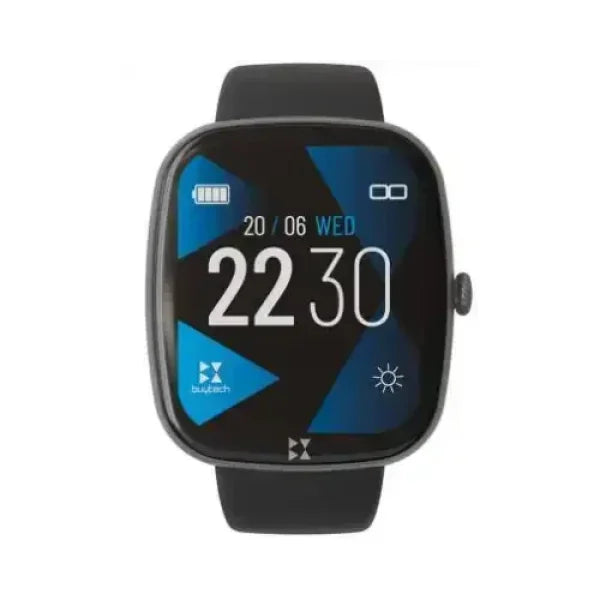 Techmade Smartwatch BuyTechBY Gamma Cint. Silicone 1.89" Black Smartwatch