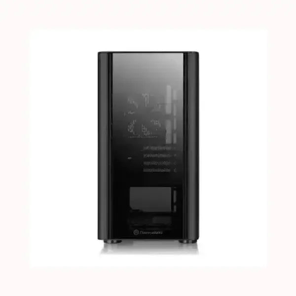 Case per PC nero con pannello frontale trasparente e ventole interne THERMALTAKE