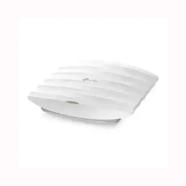 Access point TPLINK bianco da parete con design a onde e adatto per uso aziendale e copertura WiFi