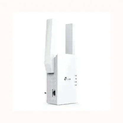 TPLINK range extender WiFi bianco con due antenne esterne LED e porta Ethernet per ampliare la copertura domestica