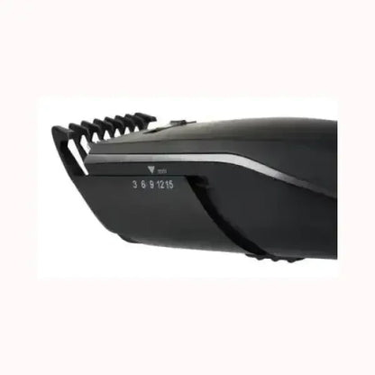 Tristar tagliacapelli nero con pettine regolabile e impostazioni di lunghezza multiple