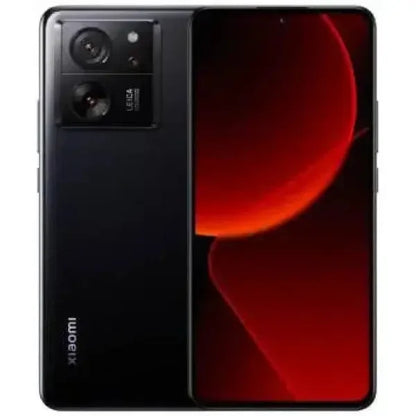Smartphone Xiaomi 13T Pro con fotocamera duale e design elegante in nero