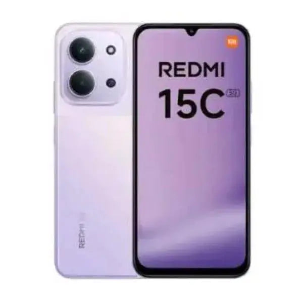 Smartphone Xiaomi Redmi 15C con display grande e tripla fotocamera posteriore