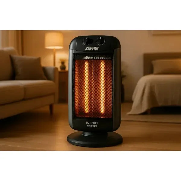 Stufa elettrica Zephir ZC RS841 con design compatto e riscaldamento rapido per ambienti domestici